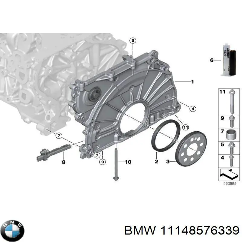 Пробка поддона двигателя BMW 11148576339 цена, от 16.26 USD