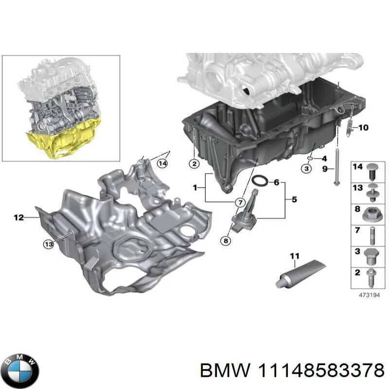 11148583378 BMW 