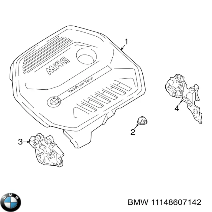 11148607142 BMW 