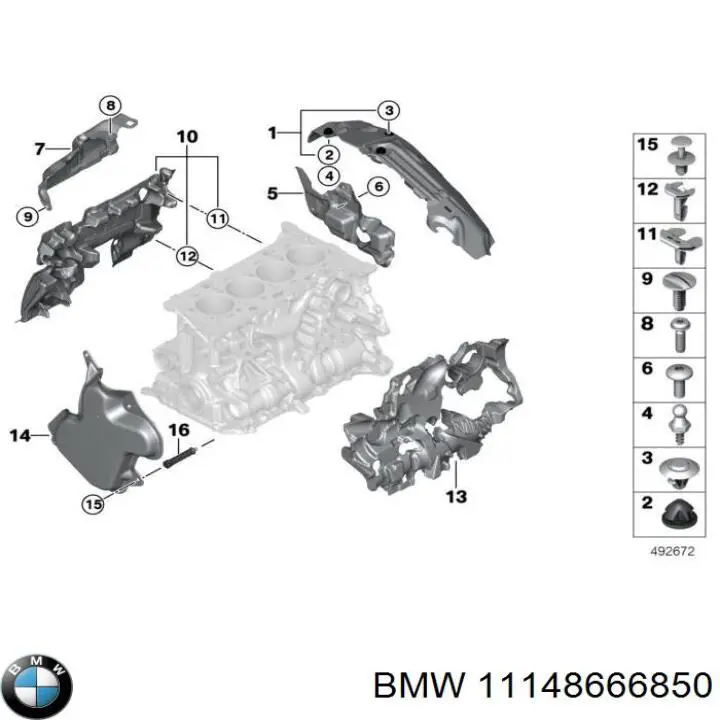 11148666850 BMW 