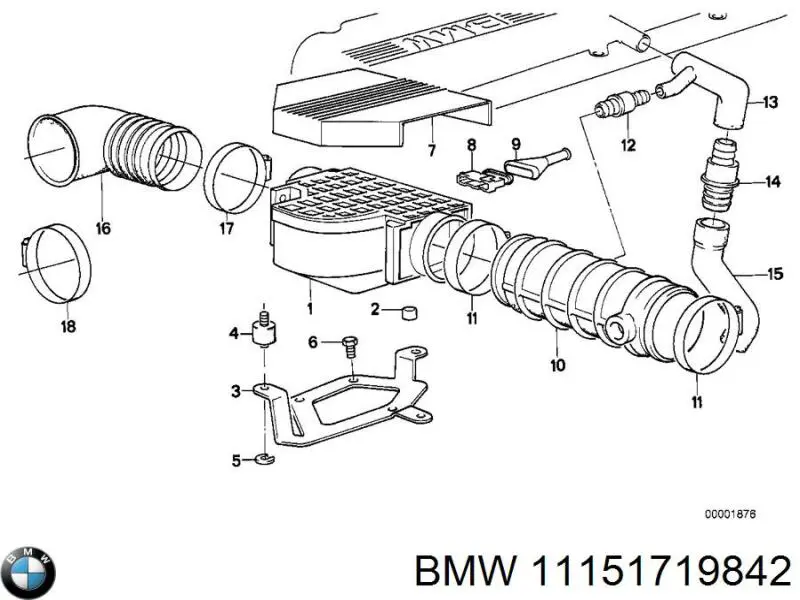  11151719842 BMW