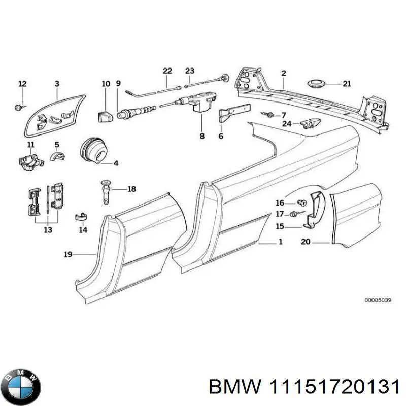 Купить 11151720131 BMW 