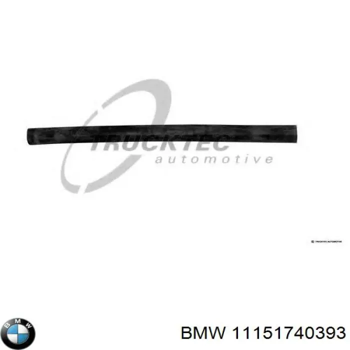 Купить 11151740393 BMW Трубка картера воздушная