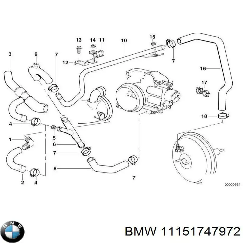  11151747972 BMW