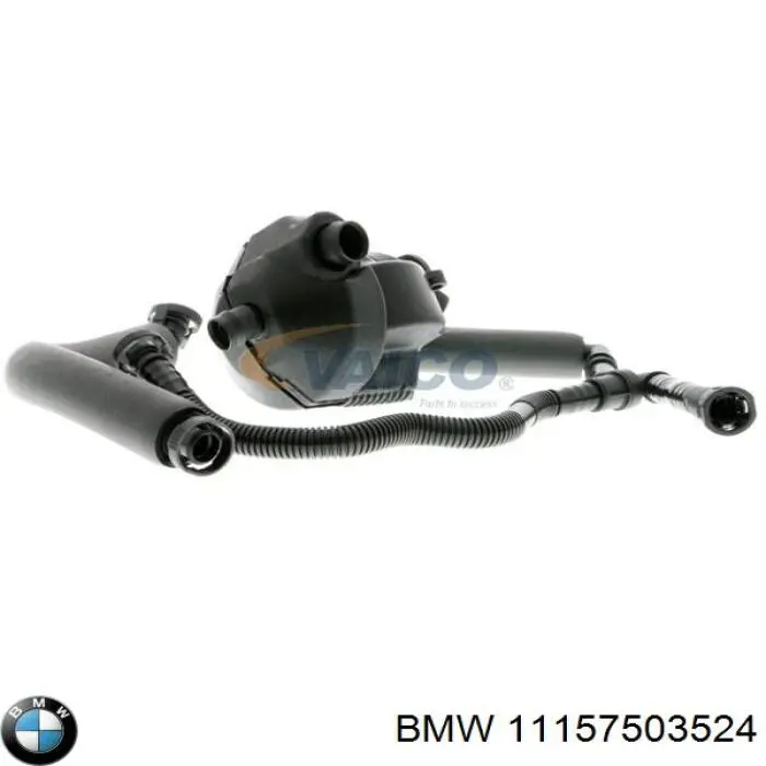 Патрубок вентиляции картерных газов 11157503524 BMW