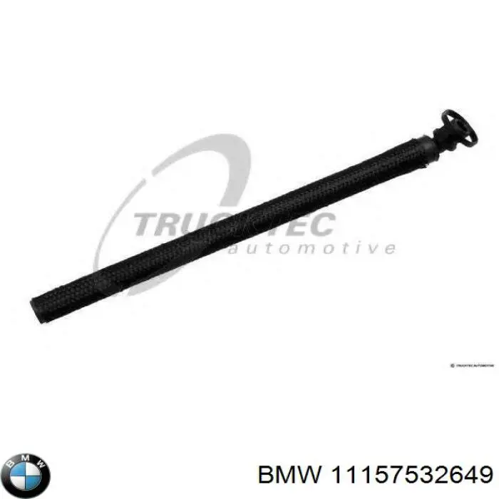 11157532649 BMW cano derivado de ventilação de cárter (de separador de óleo)