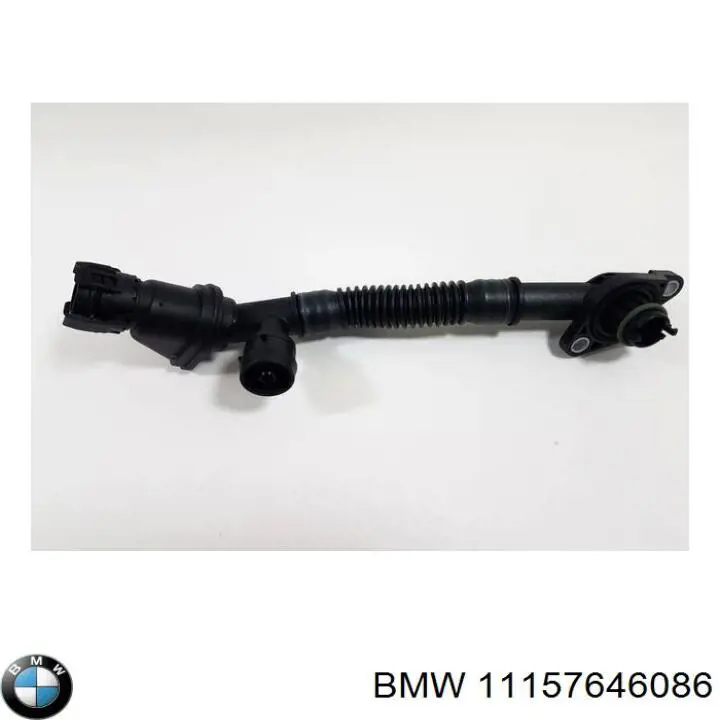 11157646086 BMW патрубок вентиляции картера (маслоотделителя)