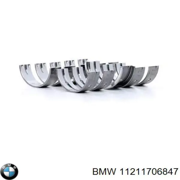 Juego de cojinetes de cigüeñal, estándar, (STD) 11211706847 BMW