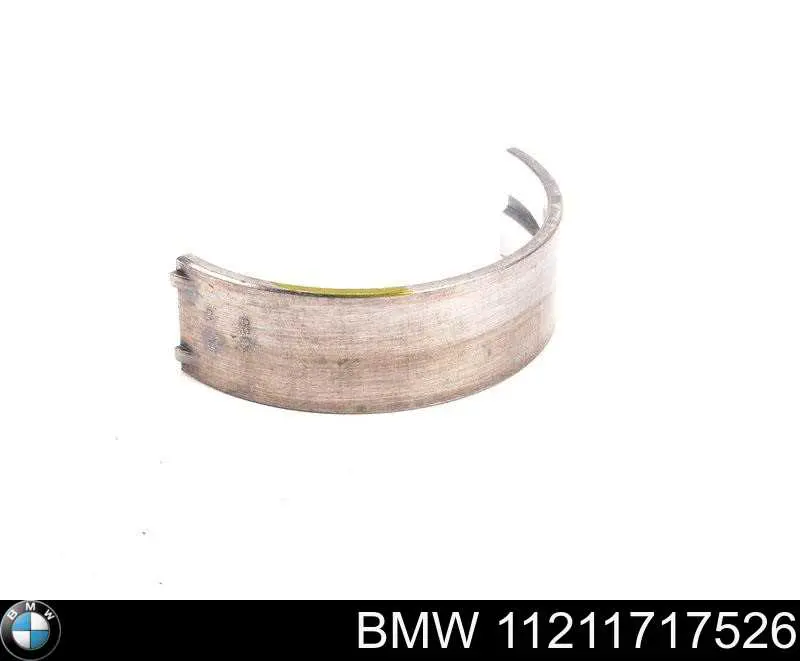 11211717526 BMW вкладыши коленвала коренные, комплект, стандарт (std)