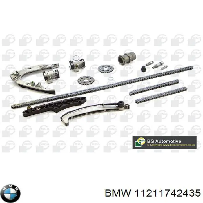 Rueda dentada, cigüeñal 11211742435 BMW