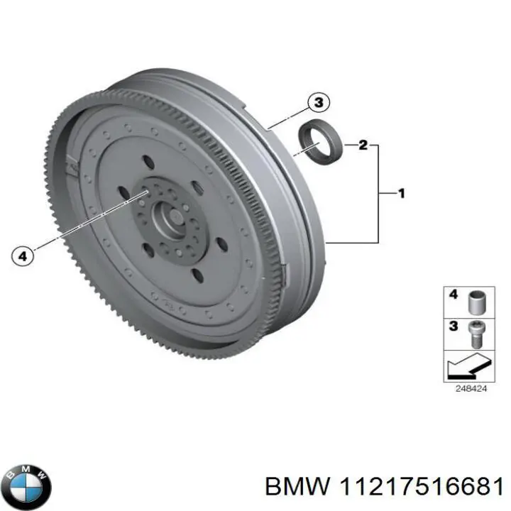  BMW 11217516681 цена, от 3.26 USD