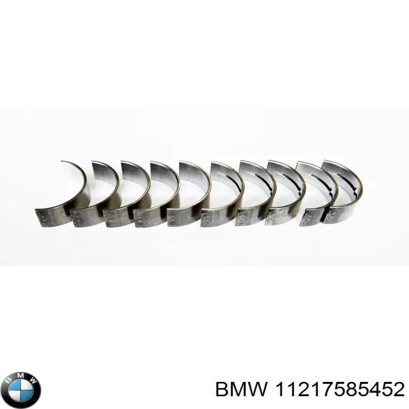 Вкладыши коленвала, коренные, комплект, 1-й ремонт (+0,25) BMW 11217556127 цена, от 24.92 USD