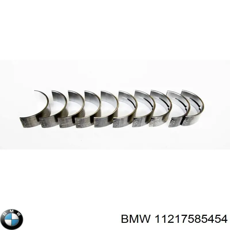 Купить 11217556127 BMW Вкладыши коленвала коренные, комплект, 1-й ремонт (+0,25)