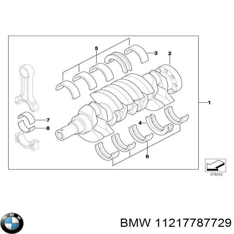  BMW 11217787729 цена, от 47.61 USD
