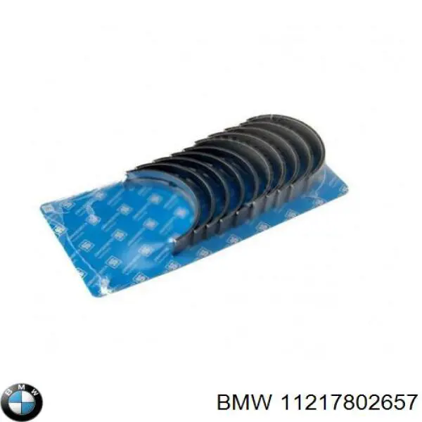 Вкладыши коленвала коренные, комплект, стандарт (STD) 8471814 BMW