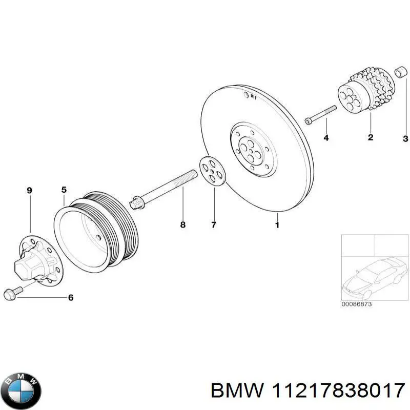  BMW 11217838017 цена, от 275.86 USD