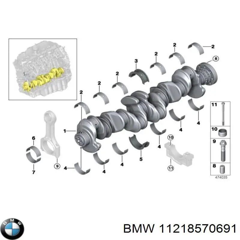 11218570691 BMW 