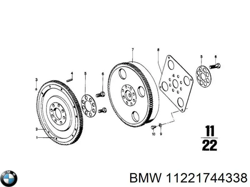  11221744338 BMW