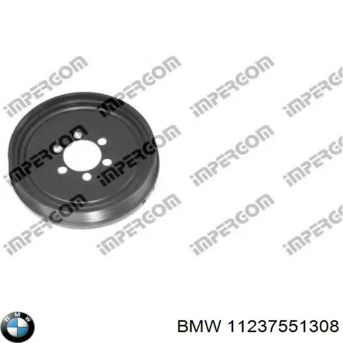 Купить 11237551308 BMW Шкив-демпфер коленвала
