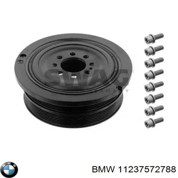 Шкив коленвала (демпфер) BMW 11237572788 цена, от 81.64 USD