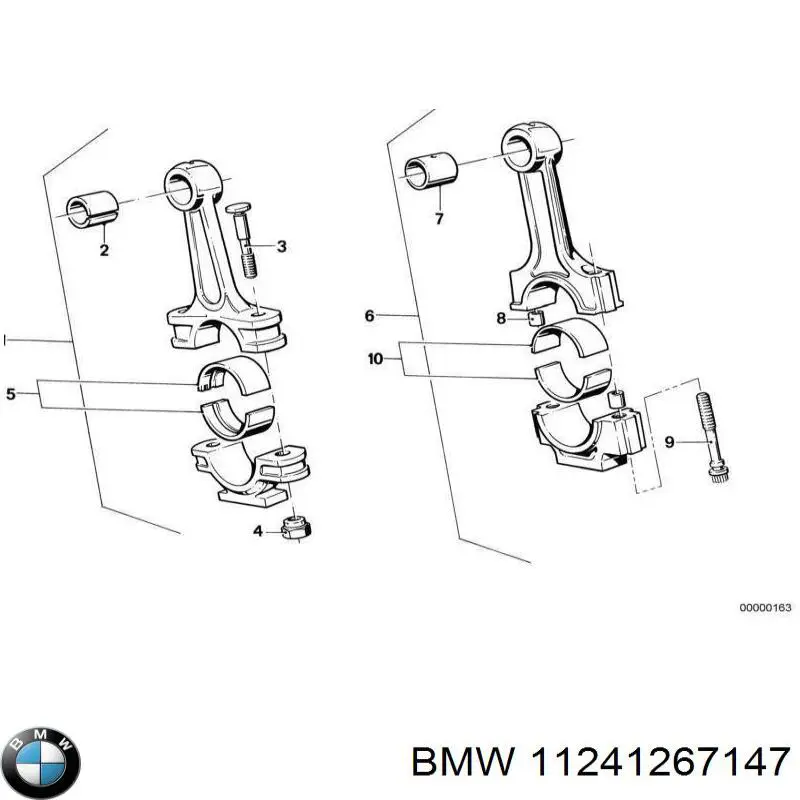 11241267147 BMW parafuso de biela