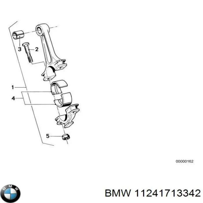 Болт шеек шатуна BMW 11241713342 цена, от 12.50 USD