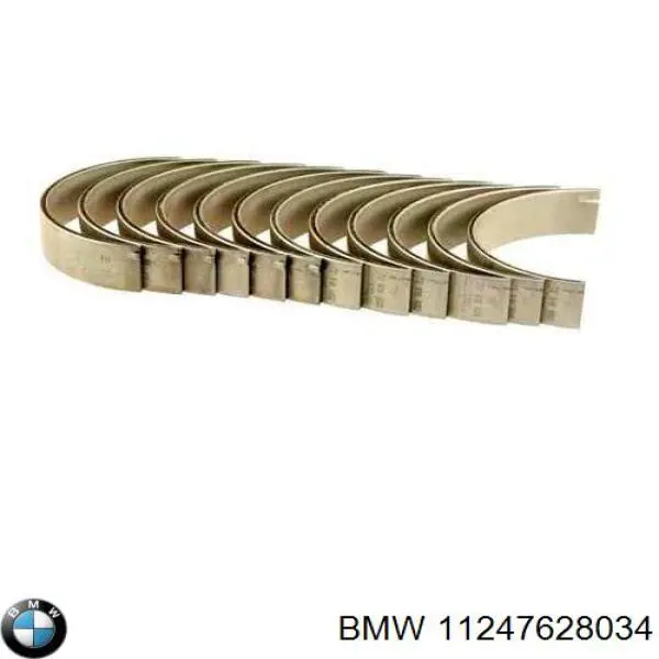 Шатунные вкладыши коленчатого вала BMW 7628034 цена, от 36.63 USD