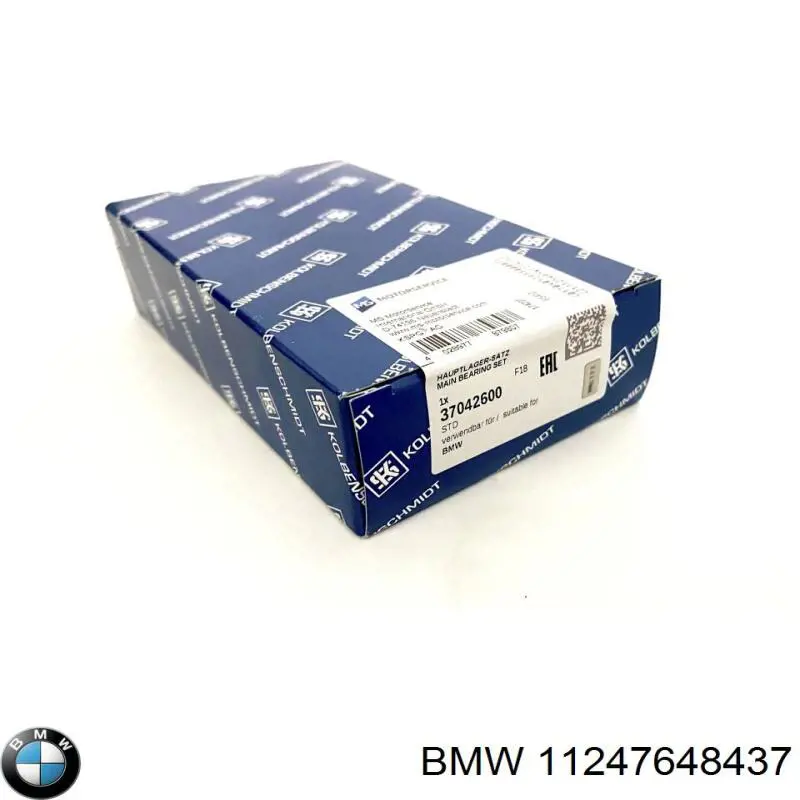 Купить 11247648437 BMW Вкладыши шатунные, 1-й ремонт