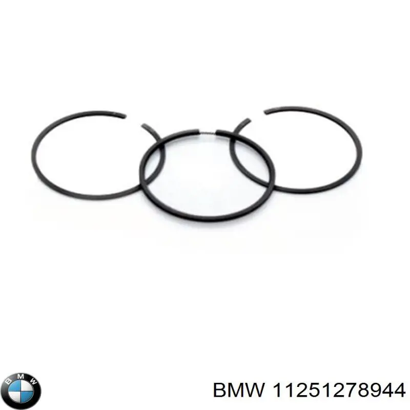 11251278944 BMW кольца поршневые на 1 цилиндр, 2-й ремонт (+0,50)