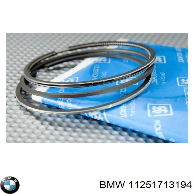 Anéis do pistão para 1 cilindro, 1ª reparação ( + 0,25) para BMW 3 (E36)