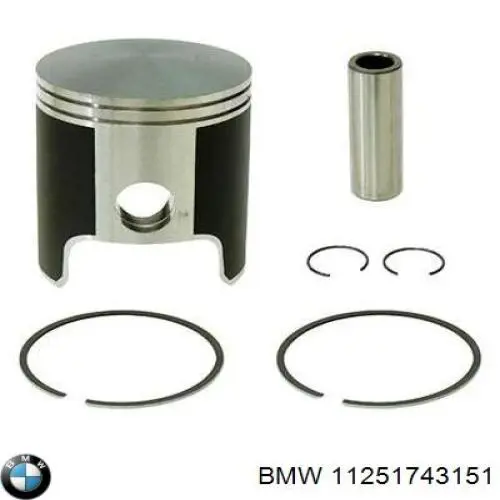Поршень в сборе Mahle Original 0831400 цена, от 50.68 USD