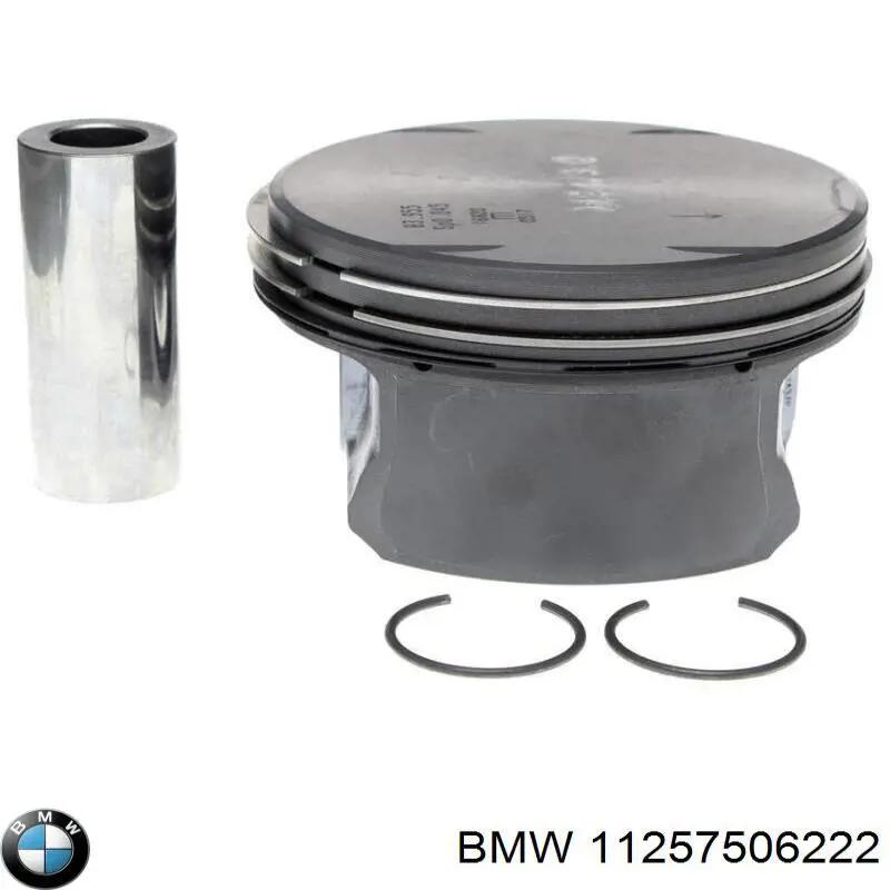11257506222 BMW поршень в комплекте на 1 цилиндр, std