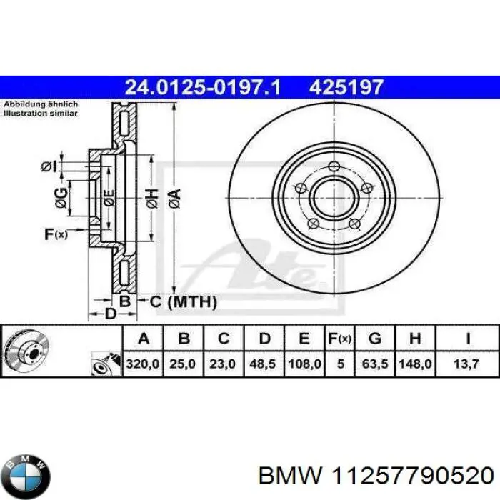 Кольца поршневые STD на 1 цилиндр BMW 11257790520 цена, от 29.19 USD