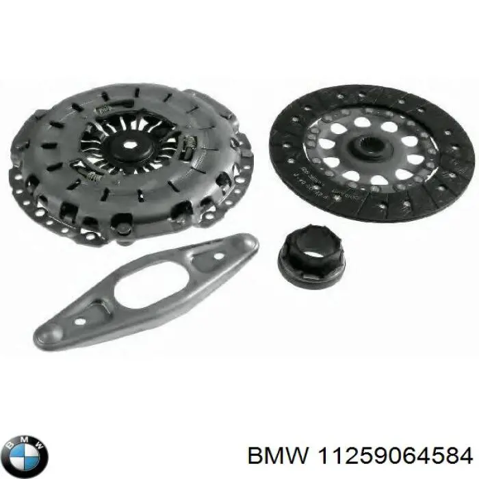Купить 11259064584 BMW Комплект поршневых колец на 1 цилиндр, стандарт