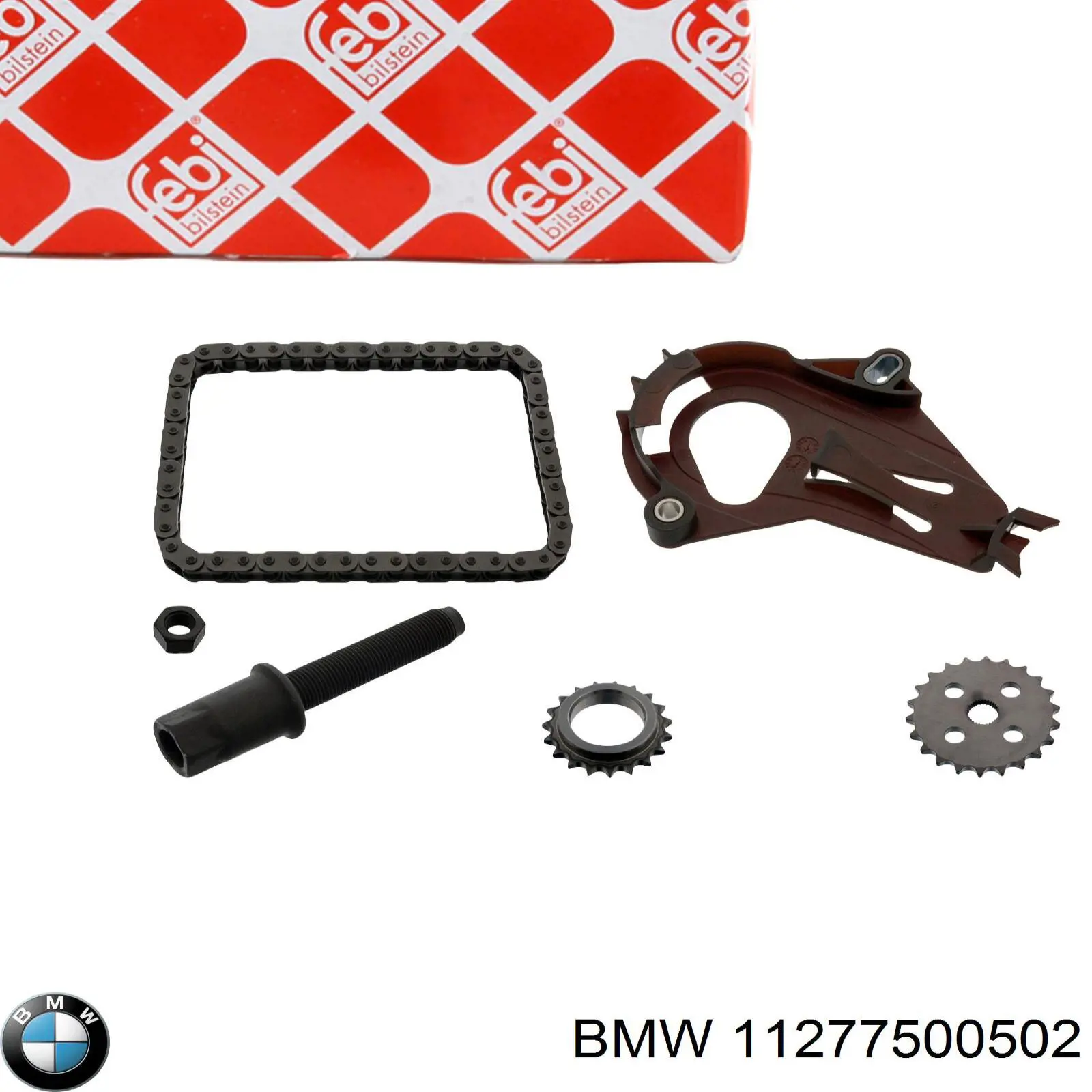 Cadena, bomba de aceite 11277500502 BMW/MINI