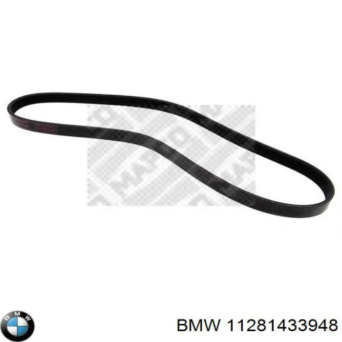 Купить 11281433948 BMW Ремень генератора