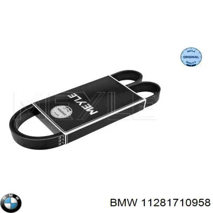 Клиновый ремень BMW 11281710958 цена, от 12.58 USD