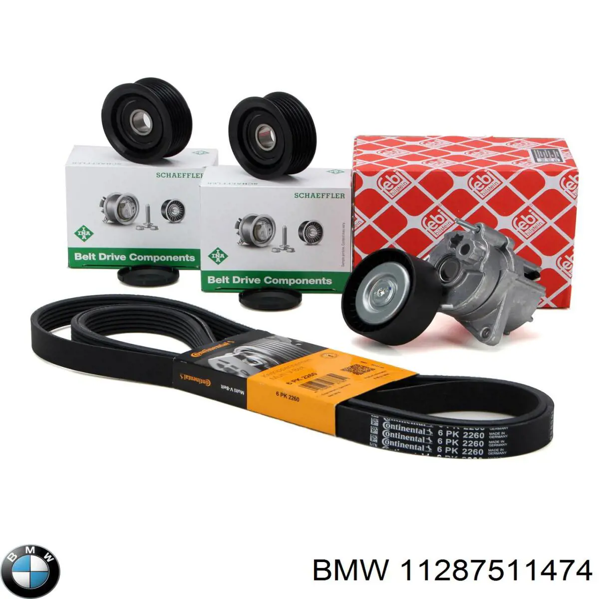Ролик паразитный BMW 11287511474