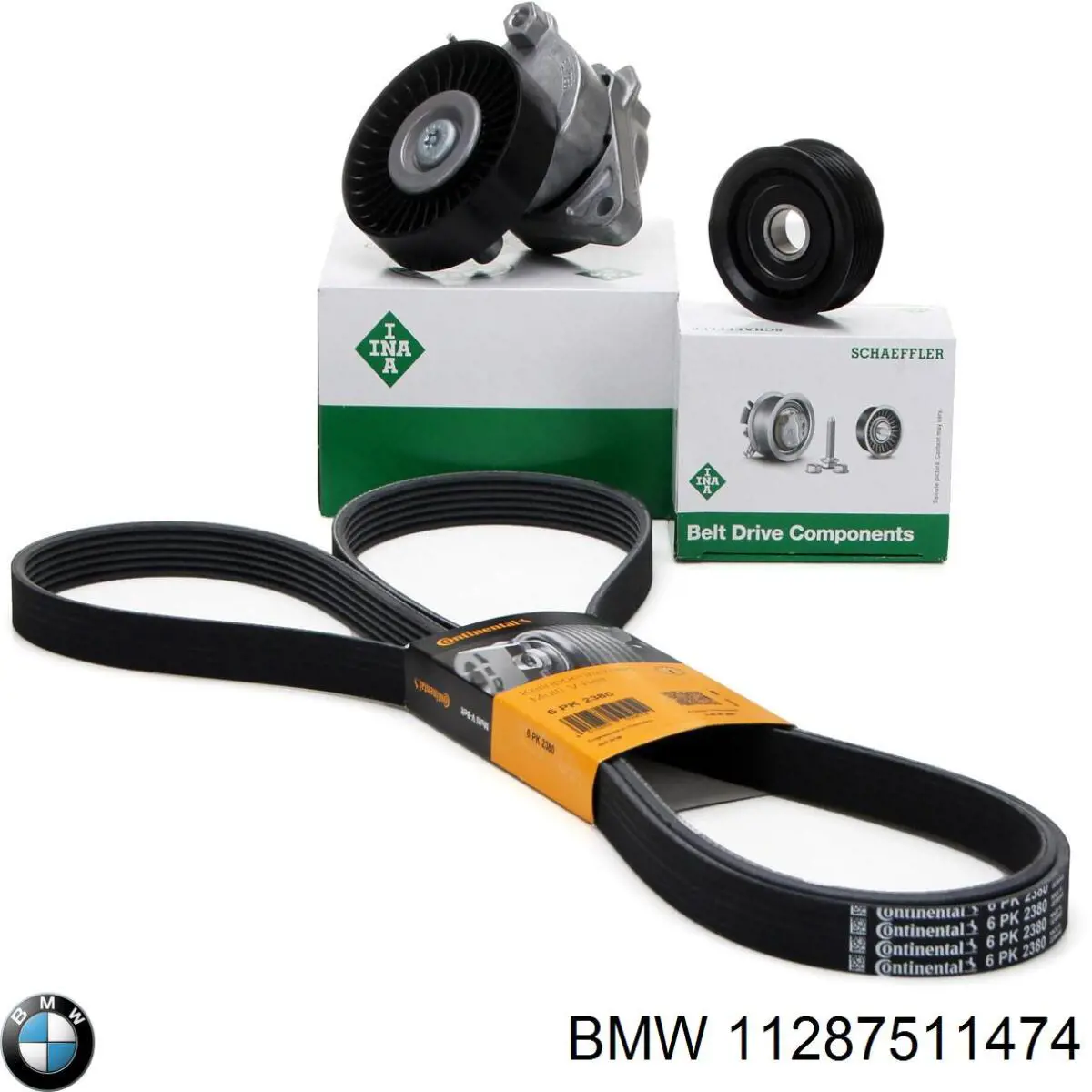 Паразитный ролик приводного ремня BMW 11287511474 цена, от 3.60 USD