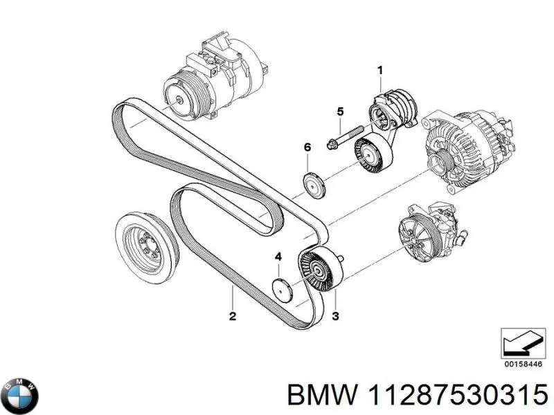 Купить 11287530315 BMW 
