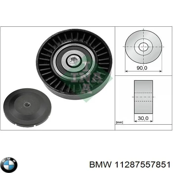 Купить 11287557851 BMW Паразитный ролик