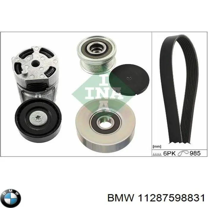 Купить 11287598831 BMW Натяжитель приводного ремня