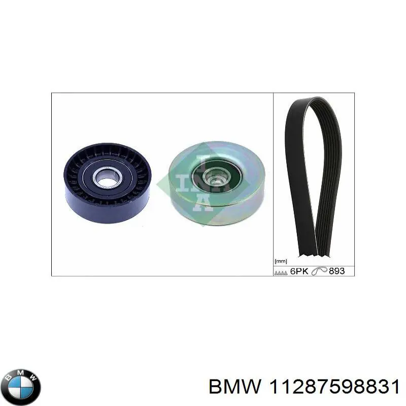 11287598831 BMW reguladora de tensão da correia de transmissão