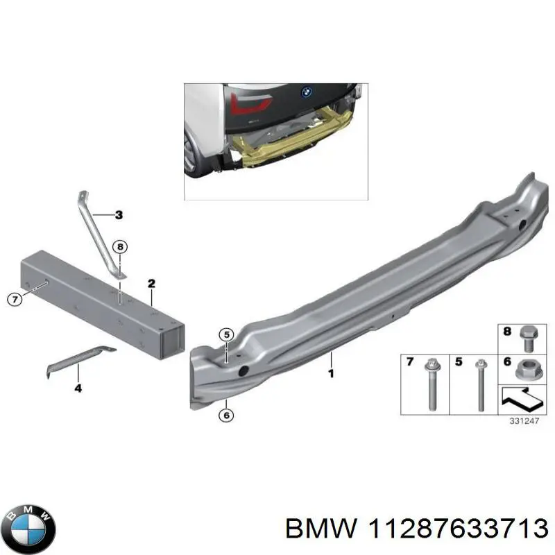  BMW 11287633713 цена, от 50.67 USD