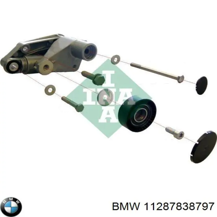 Натяжная планка поликлинового ремня BMW 11287838797