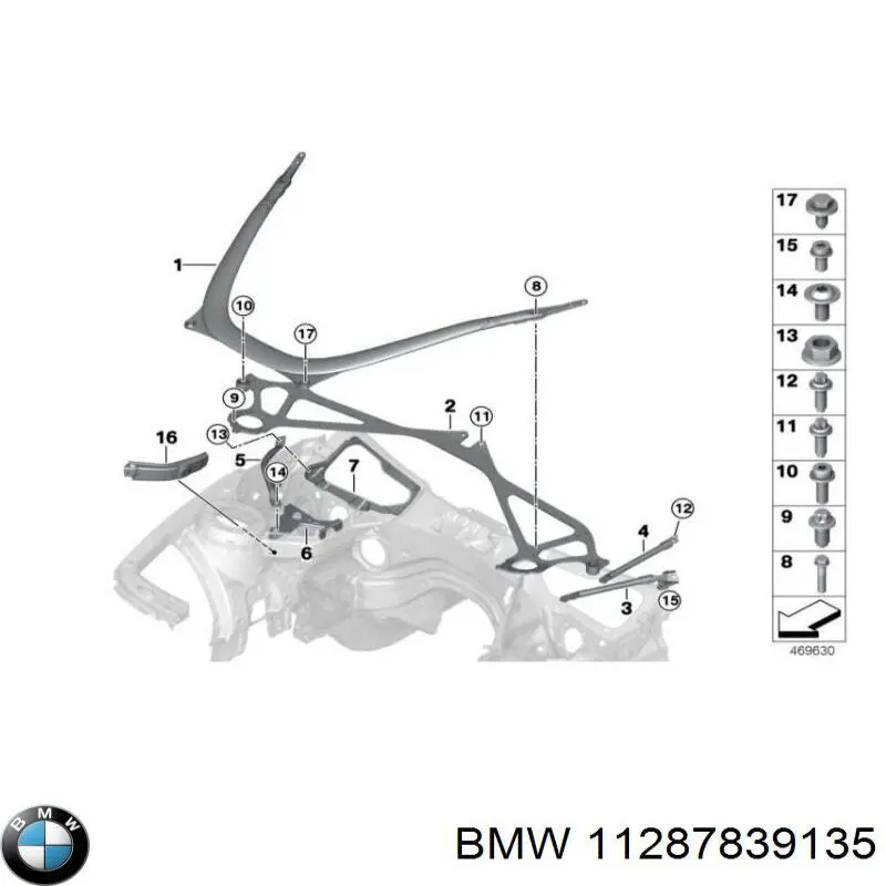 Натяжной ролик BMW 11287839135 цена, от 158.37 USD