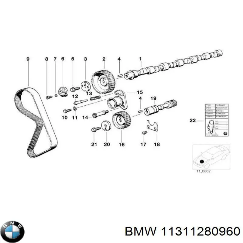  11311280960 BMW