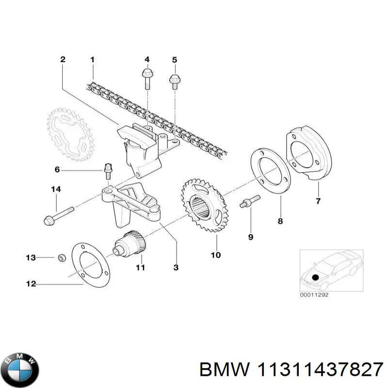 Датчик Холла BMW 11311437827 цена, от 21.16 USD