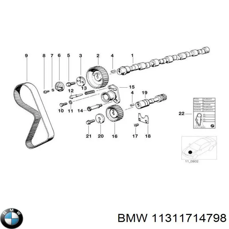  11311714798 BMW