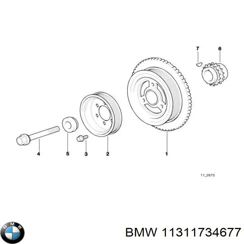 Купить 11311734677 BMW 
